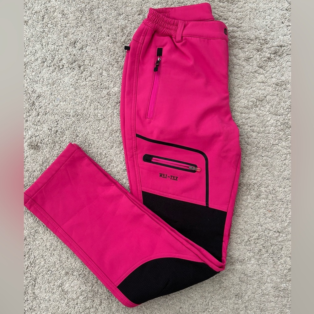 Pink WEI-TEX snowpants